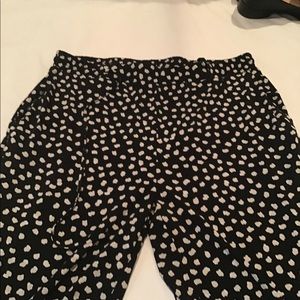 Black pull on palazzopants